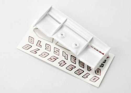 Traxxas 7123 alettone bianco - traxxas,