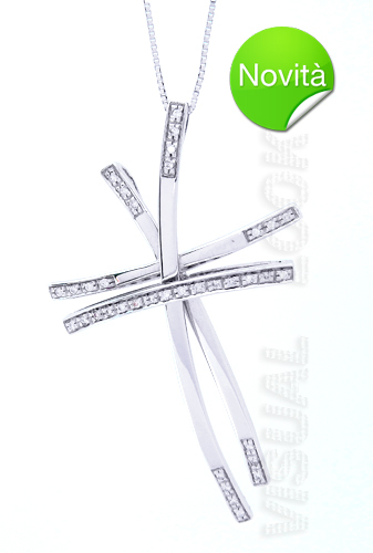 Comete gioielli collana croce - collana,