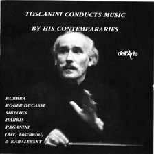 Toscanini conducts music by