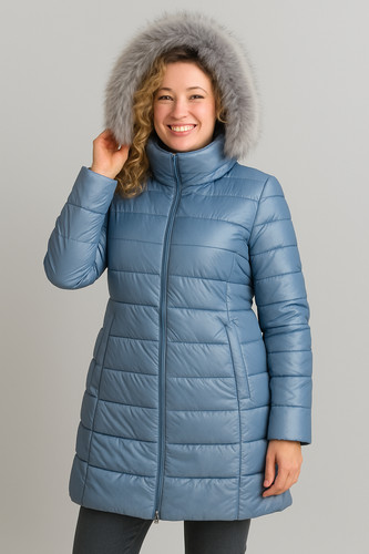 Giaccone donna conformato - giaccone, zip