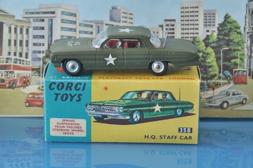 Corgi toys 358 - h.q., car