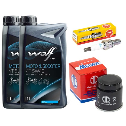 Kit filtro olio - candela,