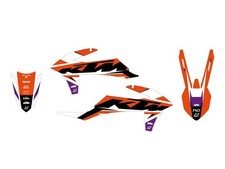 Grafiche Adesivi Dream Graphic 5 per Carene KTM 450 EXC-F SIX DAYS 2020-2023