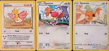(3x) SPEAROW Collezione Carte