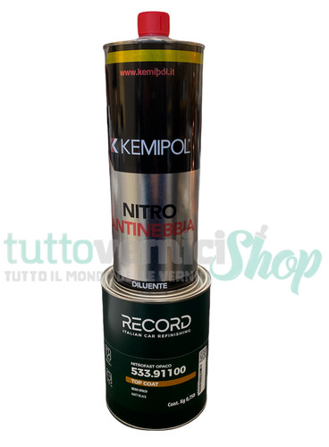 Kit nero opaco nitro - nitro, 0.75kg