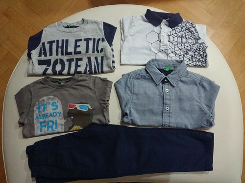 Lotto benetton composto 5 - benetton,