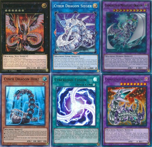 Complete cyber dragon - yu-gi-oh,