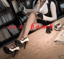 Sexy DECOLTE' BIANCO/NERA