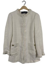 ZARA Cappotto a maglia Donna