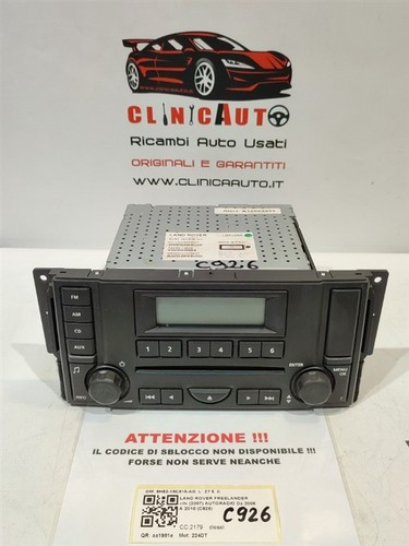 Autoradio per land rover - autoradio,