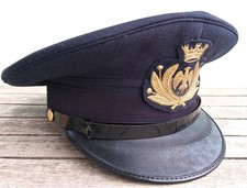 Berretto vintage VAM Vigilanza Aeronautica Militare originale mai usato completo