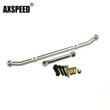 1 pezzo asta sterzo RC metallo giunto di guida braccio per Axial AX10 SCX10 argento