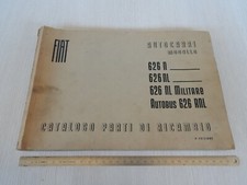 CATALOGO ORIGINALE RICAMBI 1948 FIAT 626 N NL RNL