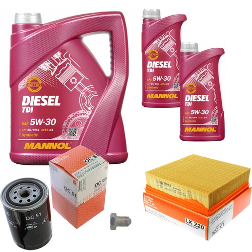 Mahle controllo set mannol - 7,