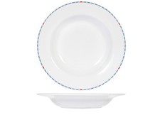 Piatto In Porcellana Astrid