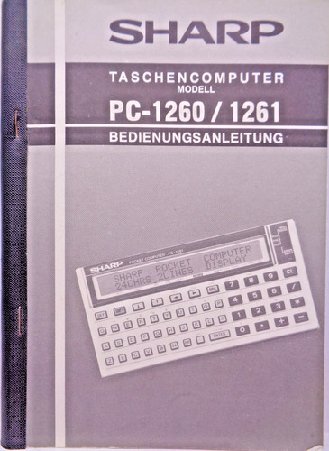 Sharp pocket computer - sharp, --