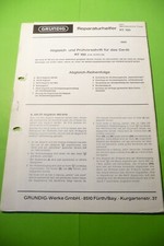 Manuale di servizio istruzioni