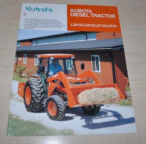 Brochure giapponese trattore