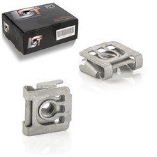 2x Passaruota Tettuccio Dado a Scatto Zincato di Serraggio M5 Universale