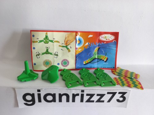 Kinder sorpresine 039 verde - sorpresine,