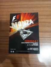 Gp Monza Programma Pieghevole 2013