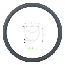Cerchio carbonio tubeless
