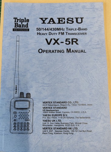 Nuovo yaesu manuale di - nuovo,