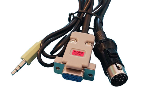 Atari vga monitor adapter