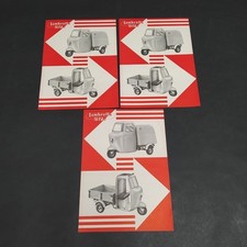 Lotto di 3 cataloghi Lambretta