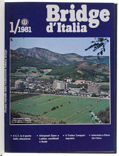 Bridge italia annata - d'italia.,