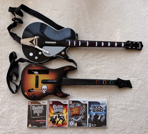 Nintendo wii guitar hero - wii,