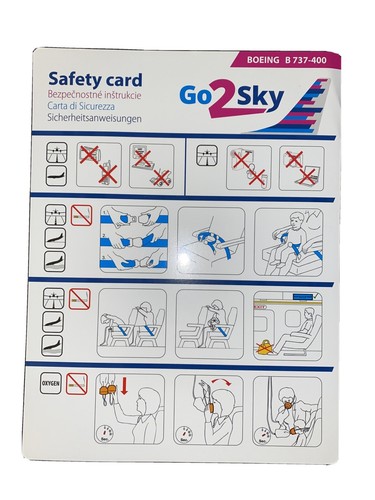 Go2sky boeing b737 - boeing, safety