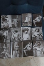 16 cartoline erotiche in b/n nuove