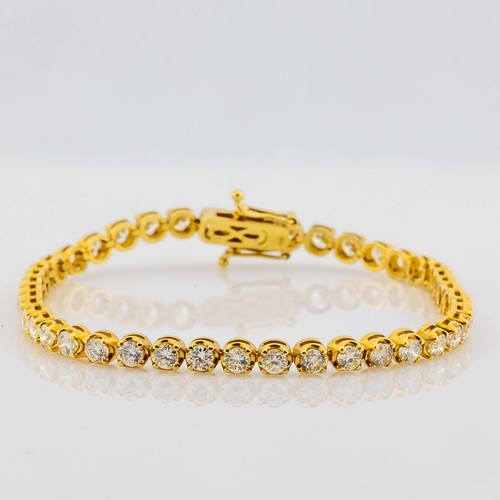 Bracciale tennis 18k - bracciale,