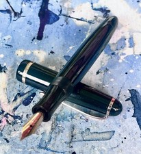 Montblanc 342 Petrol Blue 14K