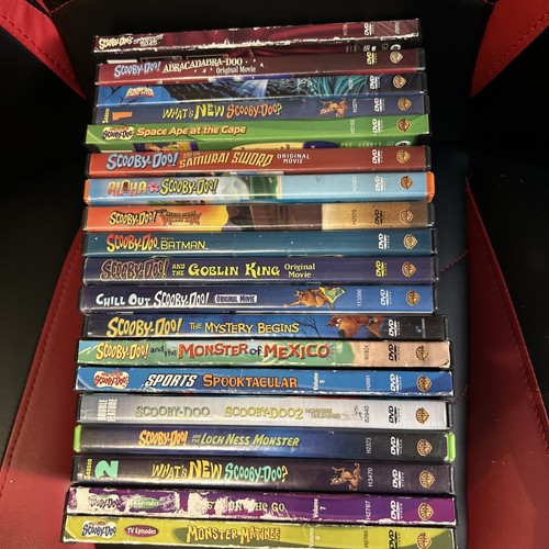 Scooby doo dvds - lot, 20