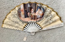 Antico ventilatore a mano Cafe