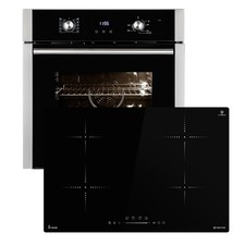 60cm Forno da incasso EB8005ED + 77cm Piano Cottura Induzione IH87704RL