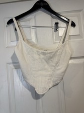 Top strutturato Zara donna