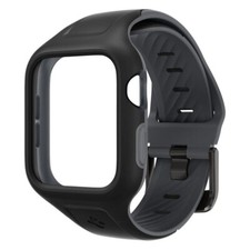 Protezione quadrante + cinturino silicone Apple Watch 44mm SPIGEN - Nero