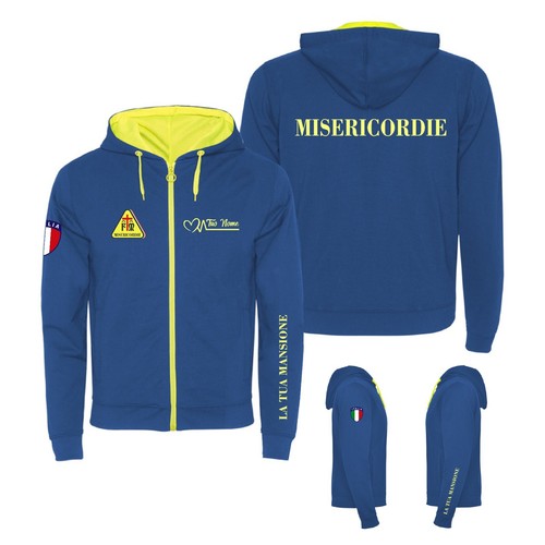 Felpa personalizzata con tua - personalizzata,