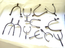 COLLEZIONE LOTTO SPERONI ANTICHI CAVALLO IPPICA EQUITAZIONE CAVALLI COWBOY