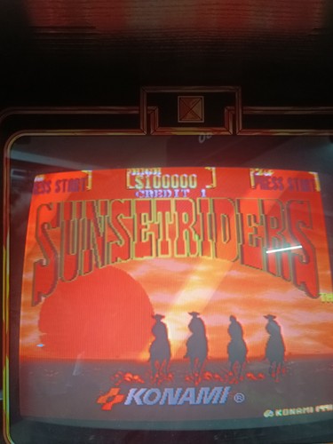 Sunset riders jamma pcb - pcb, arcade
