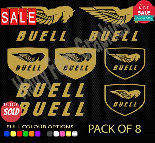 Adesivo buell logo cavallo - buell,