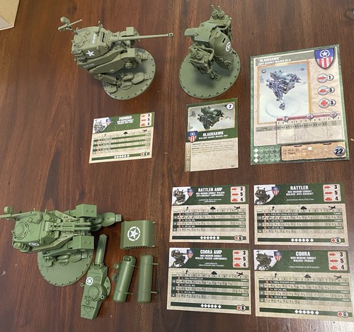 Lotto carte dust tactics - dust, unit