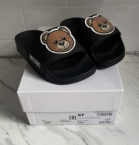 Ciabatte orsacchiotto moschino - orsacchiotto,