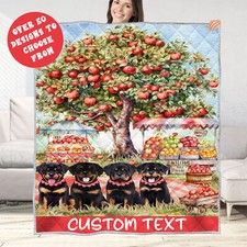 Trapunta Rottweiler biancheria