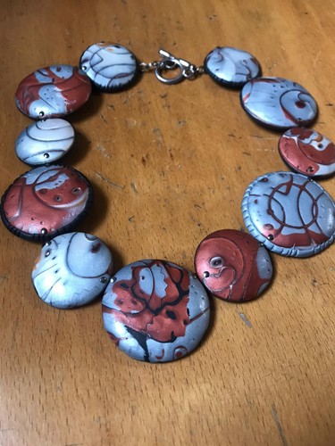 Collana fimo handmade donna - fimo,