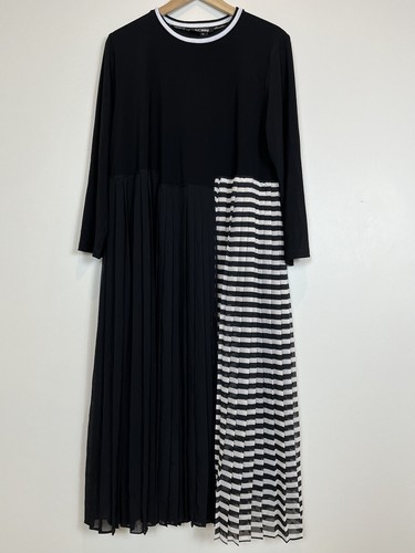 Abito donna bianco nero - abito,