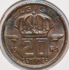Belgium 1963 20 Centimes